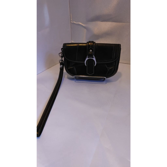 Dooney & Bourke Leather Wristlet - Picture 2 of 7